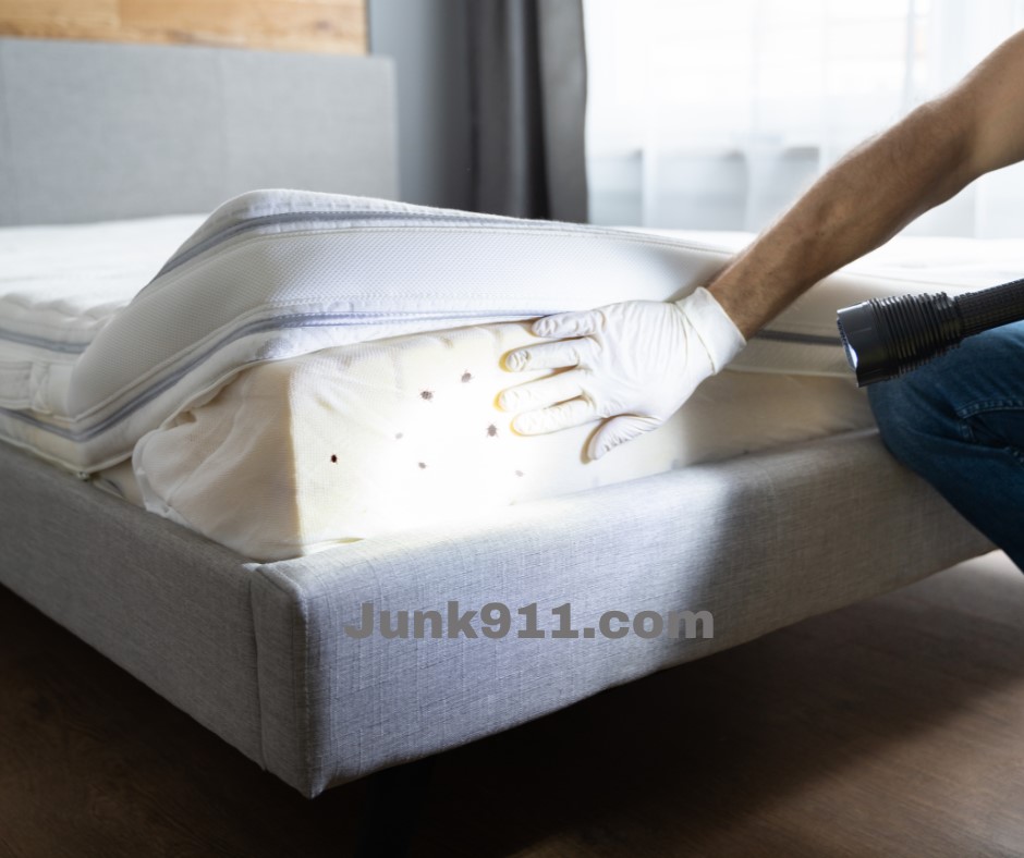 Effective Bed Bug Removal by Junk911. Eliminate these pests and reclaim your peace of mind.