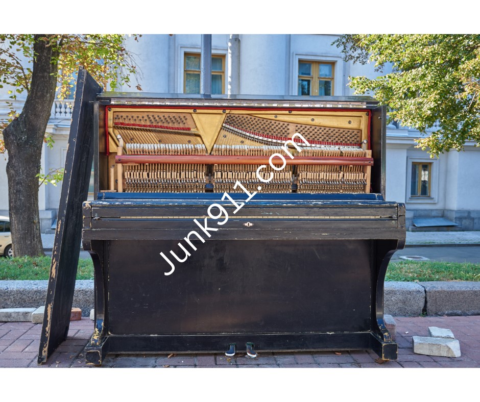 Removal of an old Piano  