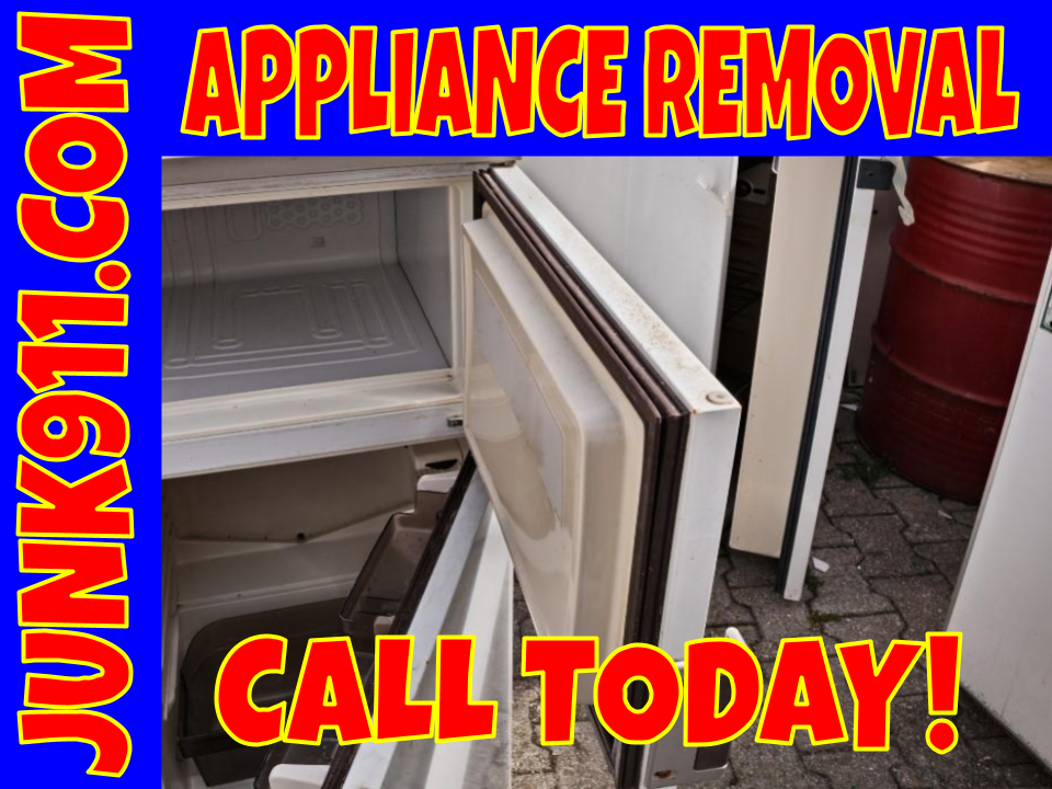 Appliance removal service junk911