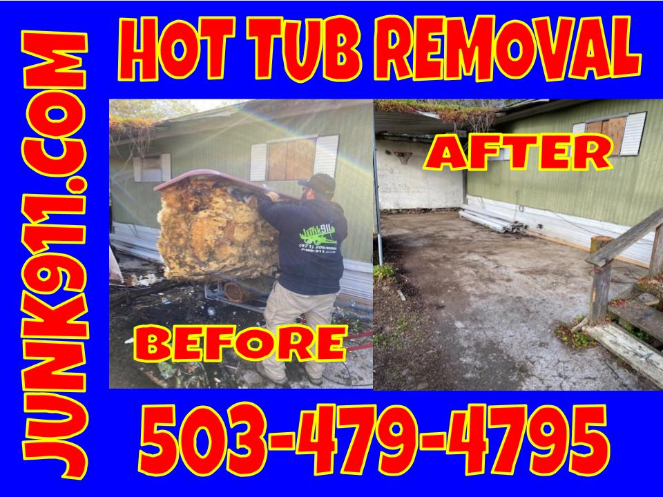 Hot Tub Removal Service