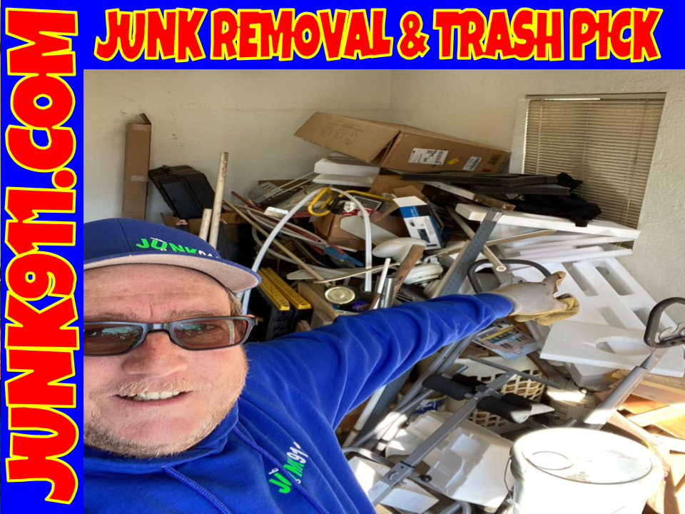Junk911 junk removal and trash pickup