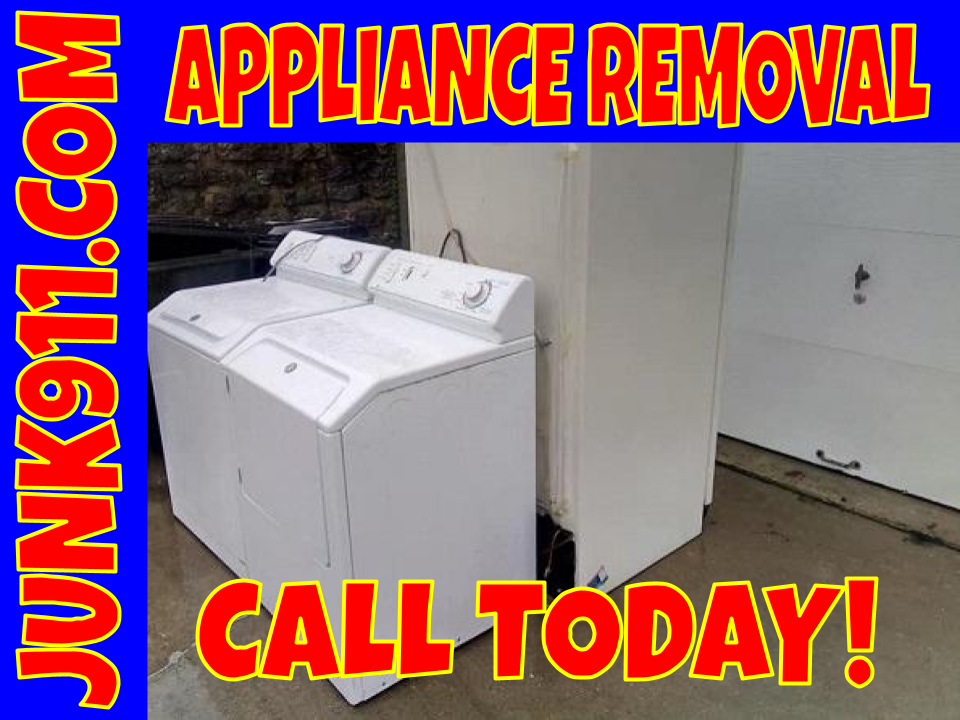 Junk911 appliance removal