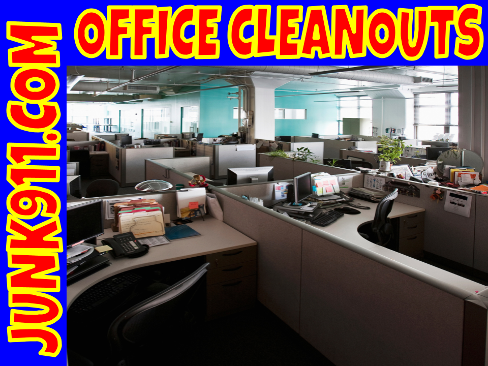 Junk911 office cleanout service